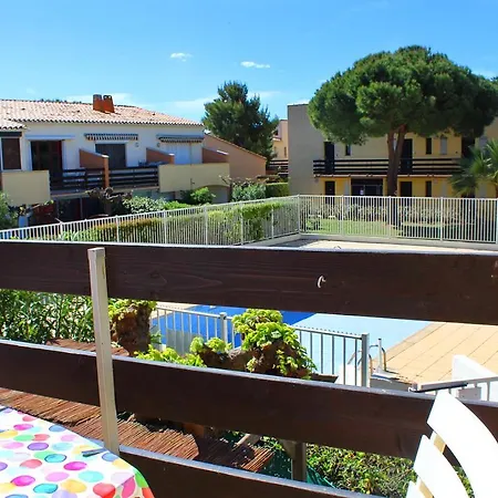 2 Chambres, Terrasse Vue Piscine, Parking, Proche Plage Et Village Naturiste -ref Est14j
